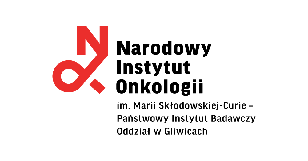 Logo Narodowy Instytut Onkologii im. Marii Skłodowskiej-Curie – Państwowy Instytut Badawczy Oddział w Gliwicach